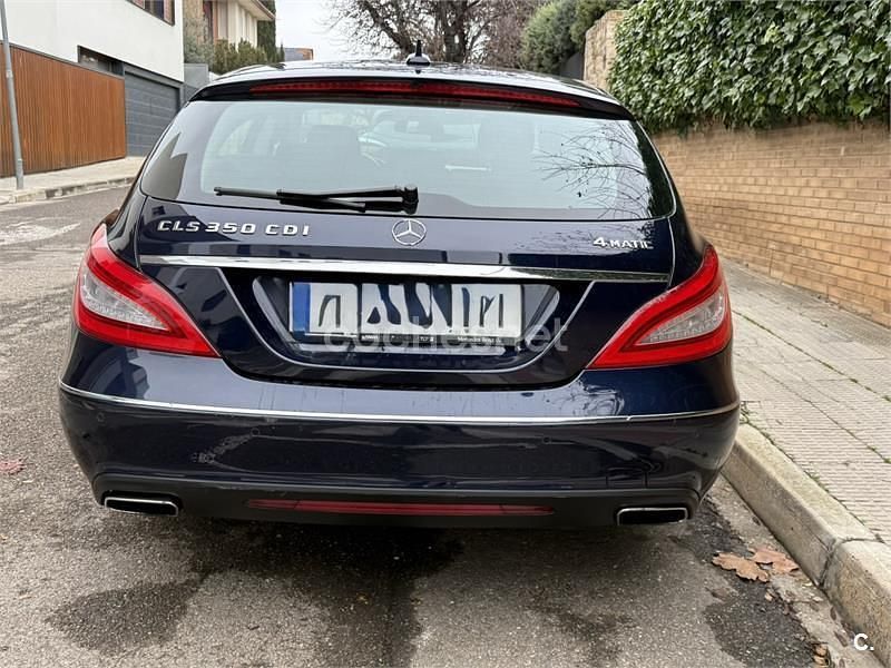 Usado Mercedes CLS350 Shooting Brake 265 CV (194 kW) 2013 Azul Familiar