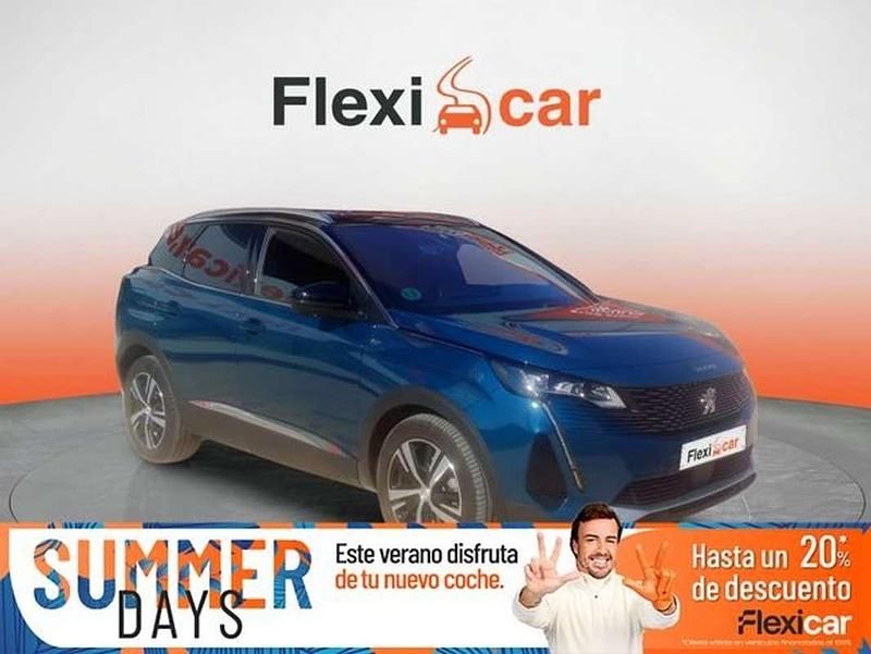 Azul Usado 2023 Peugeot 3008 GT SUV | 21.790 € (Super precio) - Imagen 1/4