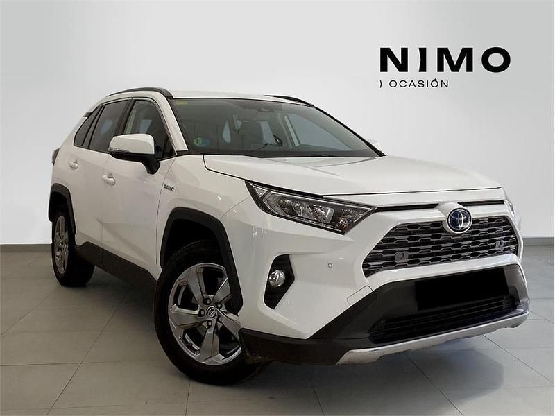 Blanco Usado 2021 Toyota RAV4 Hybrid Advance SUV | 30.600 € (Un poco caro) - Imagen 1/4