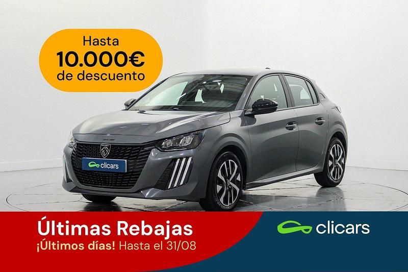 Gris Usado 2024 Peugeot 208 Active Utilitario | 15.990 € (Precio justo) - Imagen 1/4