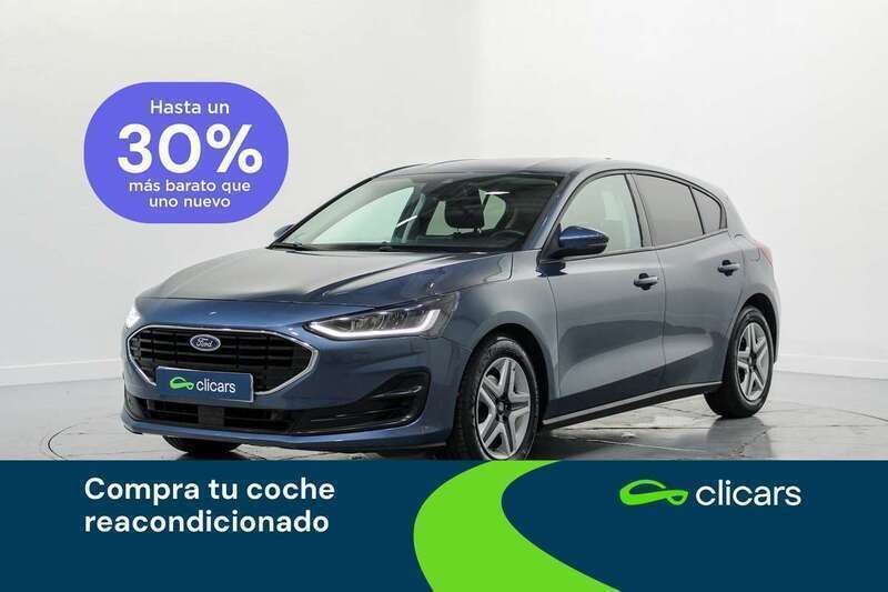 Azul Usado 2022 Ford Focus Trend+ Utilitario | 16.390 € (Buen precio) - Imagen 1/4