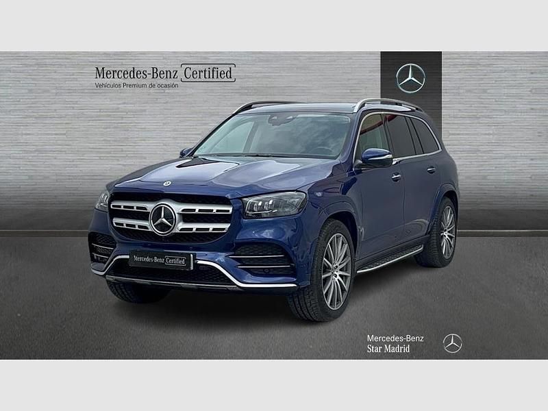 Usado Mercedes GLS400 AMG line 330 CV (242 kW) 2022 Azul SUV
