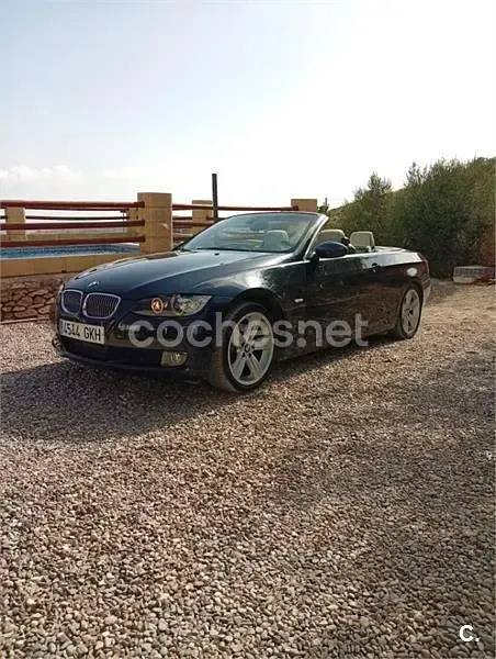 Usado BMW 325 218 CV (160 kW) 2008 Azul Descapotable