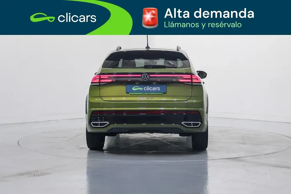 Usado VW Taigo R-line 150 CV (110 kW) 2022 Verde SUV