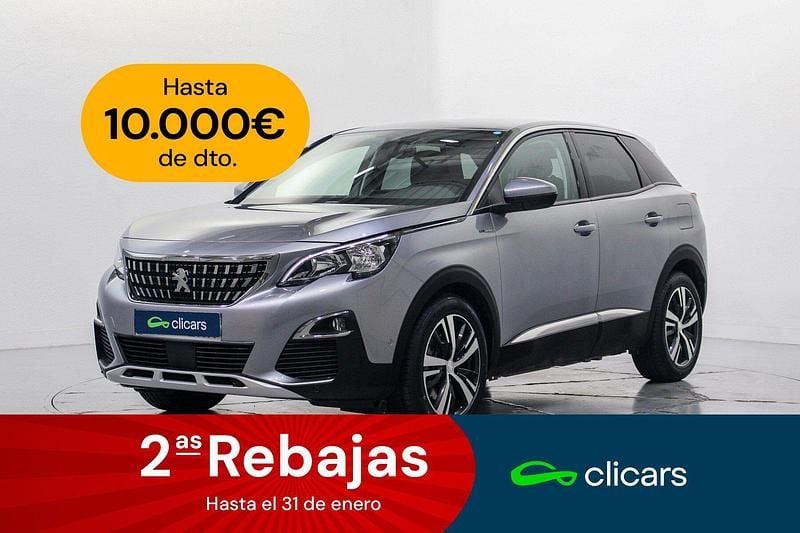 Gris Usado 2020 Peugeot 3008 Allure SUV | 19.490 € (Precio justo) - Imagen 1/4