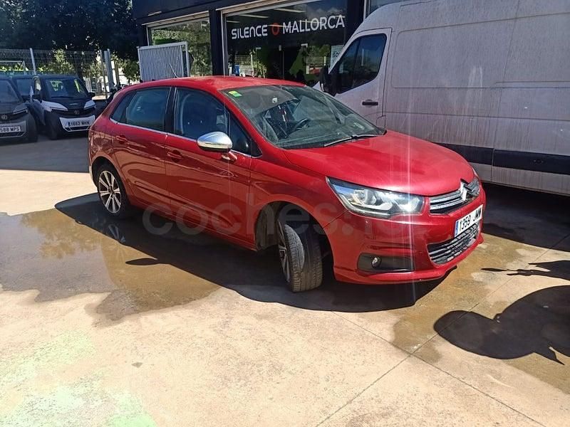 Usado Citroën C4 Feel 110 CV (80 kW) 2015 Granate Berlina