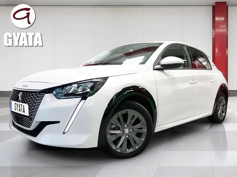 Usado Peugeot e-208 Allure 100 kW (136 CV) 2020 Blanco Utilitario