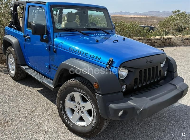 Azul Usado 2015 Jeep Wrangler Sport SUV | 29.900 € (Buen precio) - Imagen 1/4
