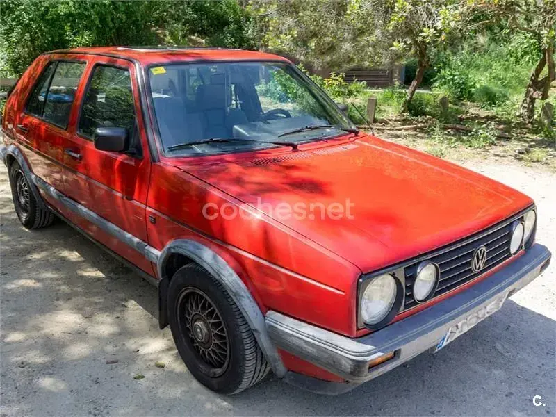 Usado VW Golf II GTD 80 CV (58 kW) 1989 Rojo Utilitario