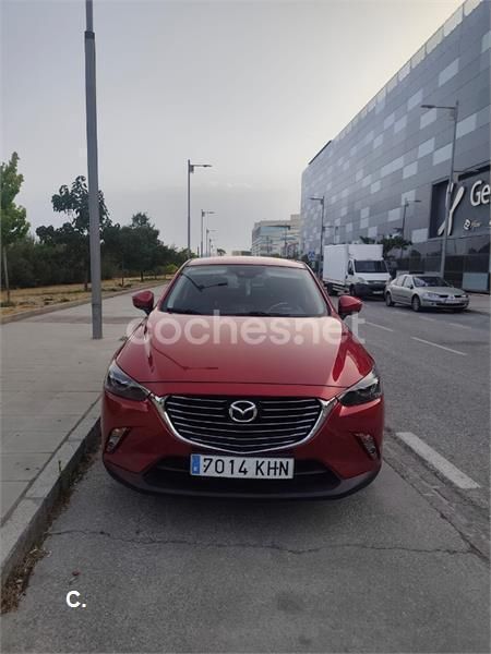 Rojo Usado 2018 Mazda CX-3 Luxury SUV | 17.000 € (Precio justo) - Imagen 1/4