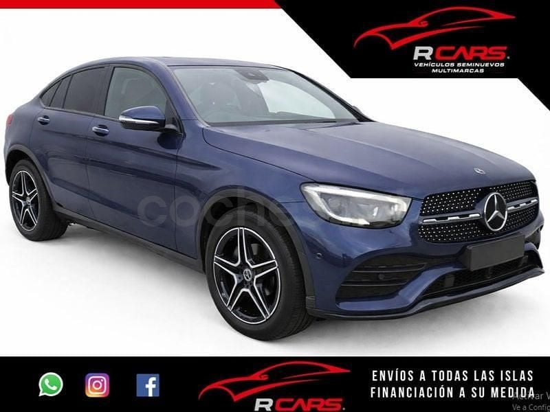Azul Usado 2020 Mercedes GLC300e Coupe | 40.990 € (Precio justo) - Imagen 1/2