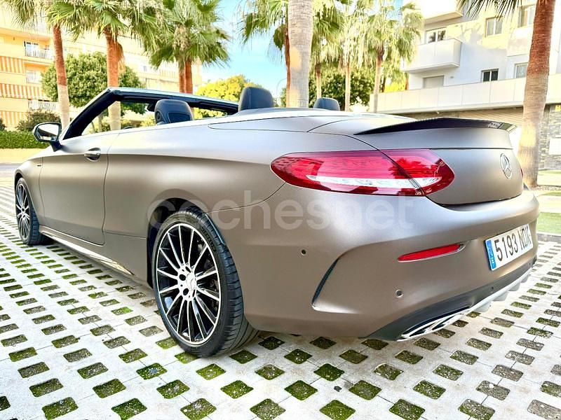 Usado Mercedes C43 AMG AMG 367 CV (269 kW) 2017 Negro Descapotable