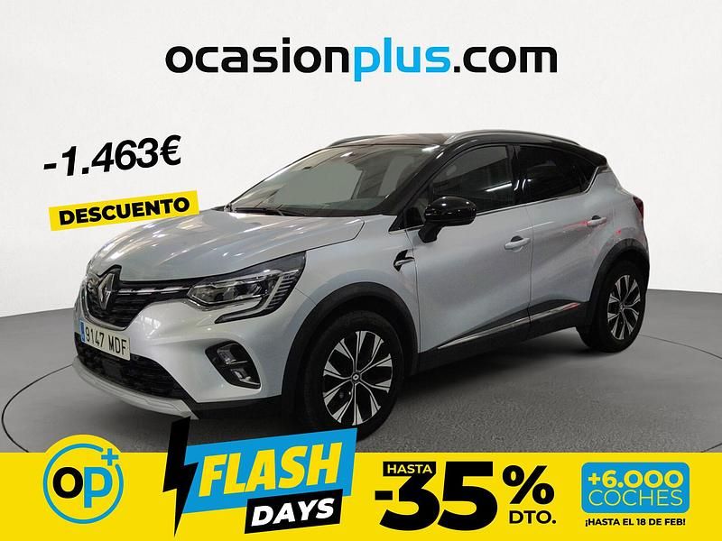 Usado Renault Captur Techno 90 CV (66 kW) 2023 Gris / plata SUV