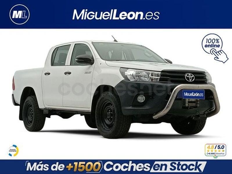 Usado Toyota HiLux 150 CV (110 kW) 2020 Blanco Pickup/Camioneta