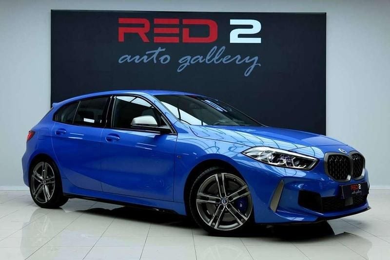 Occasion BMW M135 Shadowline 306 ch (225 kW) 2022 Bleue Citadine