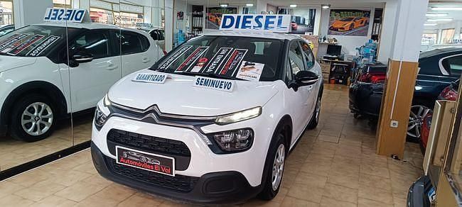 Usado Citroën C3 Live 102 CV (75 kW) 2021 Blanco Utilitario