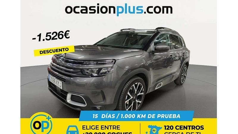 Usado Citroën C5 Aircross Feel 131 CV (96 kW) 2019 Gris SUV