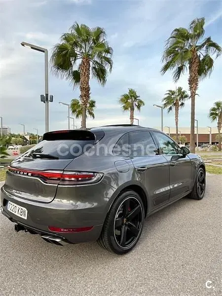 Usado Porsche Macan Turbo 400 CV (294 kW) 2016 Gris / plata SUV