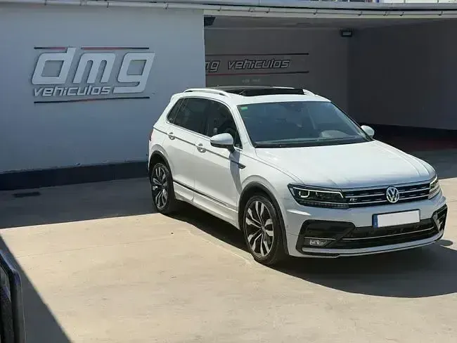Usado VW Tiguan Sportline 150 CV (110 kW) 2018 Blanco SUV