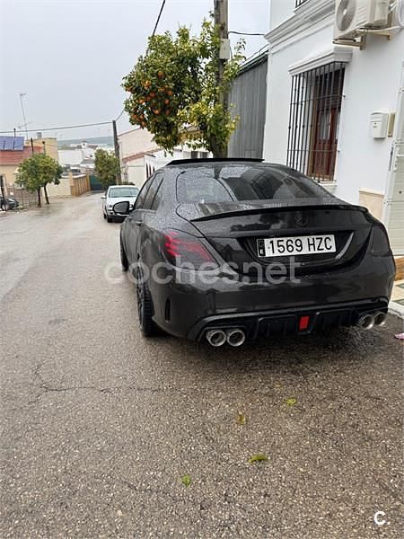 Usado Mercedes C220 170 CV (125 kW) 2015 Negro Berlina