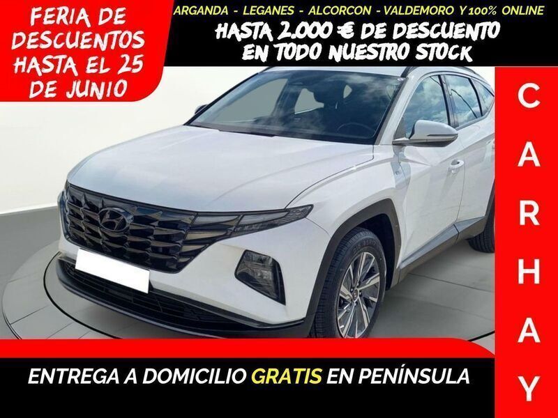 Blanco Usado 2021 Hyundai Tucson SUV | 19.490 € (Buen precio) - Imagen 1/4