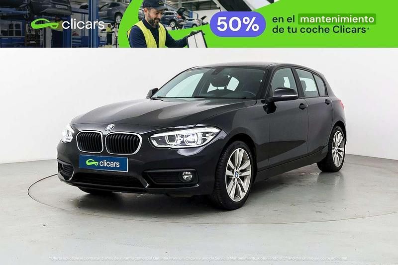 Usado BMW 116 116 CV (85 kW) 2018 Negro Utilitario