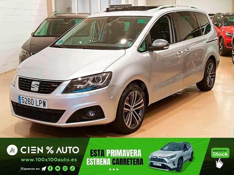 Usado Seat Alhambra 150 CV (110 kW) 2021 Gris / plata Monovolumen