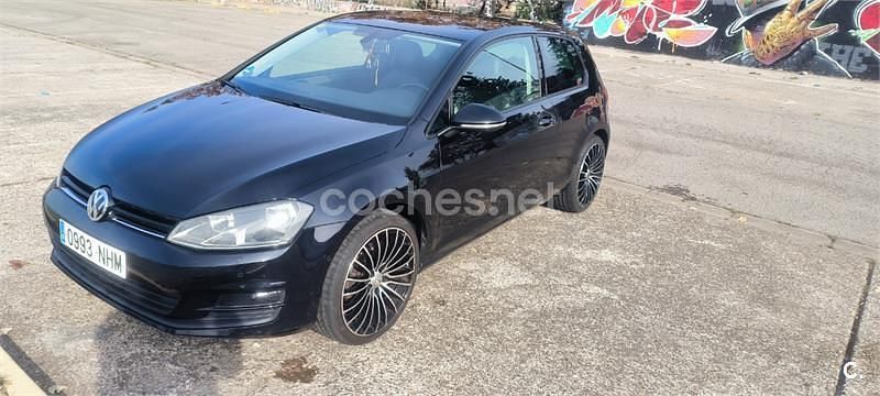 Usado VW Golf VII Edition 105 CV (77 kW) 2014 Negro Berlina