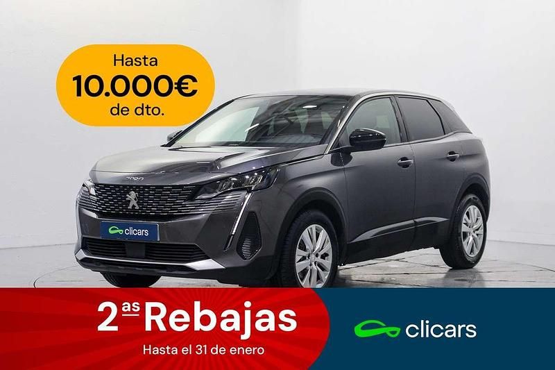 Gris Usado 2022 Peugeot 3008 Active SUV | 16.190 € (Buen precio) - Imagen 1/4