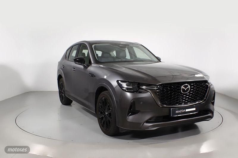 Gris Usado 2024 Mazda CX-60 Homura-Line SUV | 47.600 € (Precio justo) - Imagen 1/4