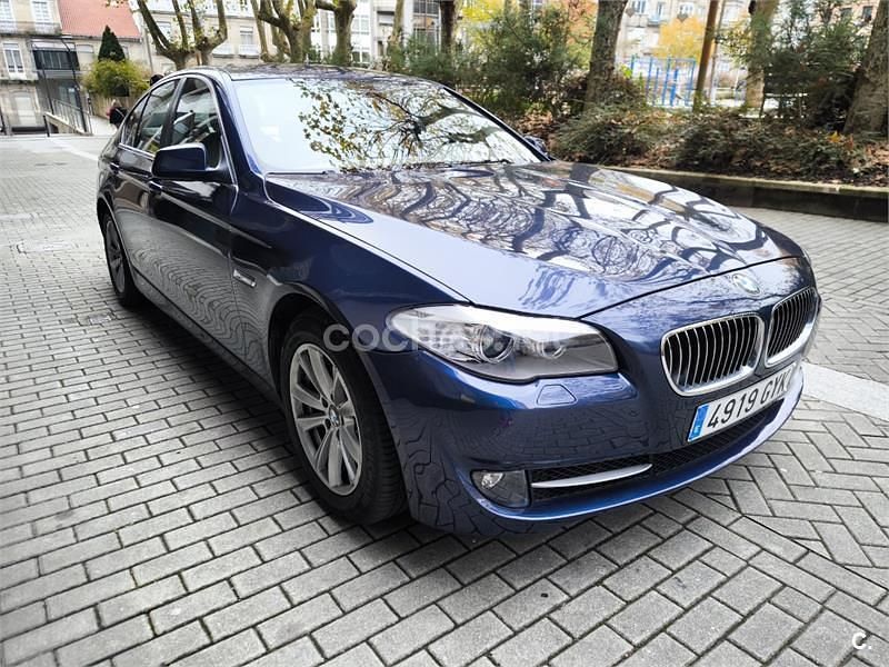 Azul Usado 2010 BMW 520 Berlina | 12.999 € (Un poco caro) - Imagen 1/4