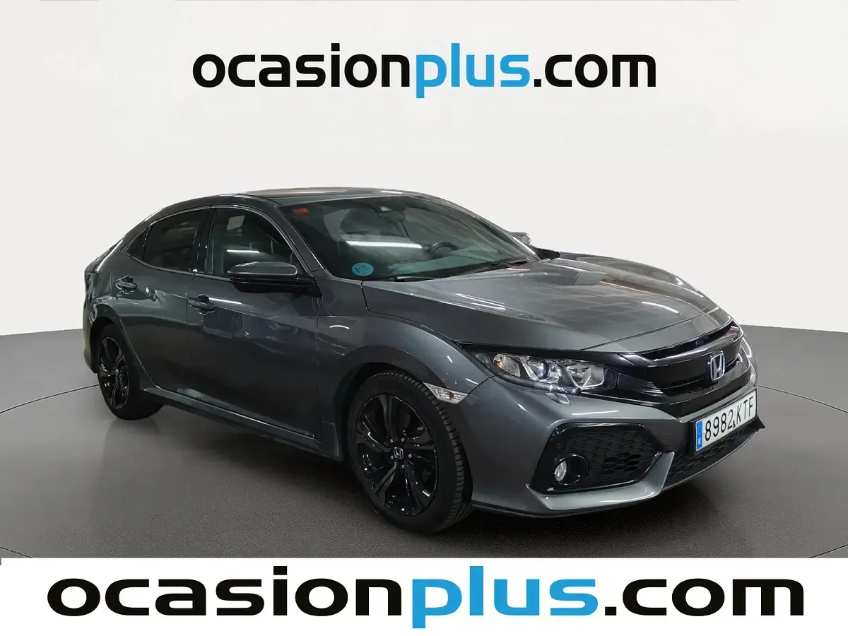 Usado Honda Civic Elegance 129 CV (94 kW) 2019 Gris Utilitario