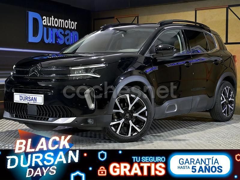 Negro Usado 2023 Citroën C5 Aircross PureTech SUV | 21.490 € (Precio justo) - Imagen 1/4