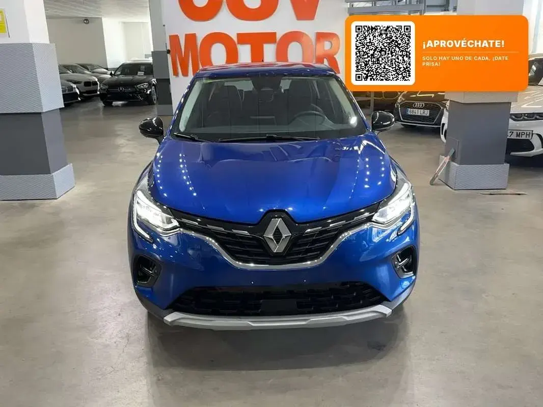 Usado Renault Captur Techno 91 CV (66 kW) 2024 Azul SUV