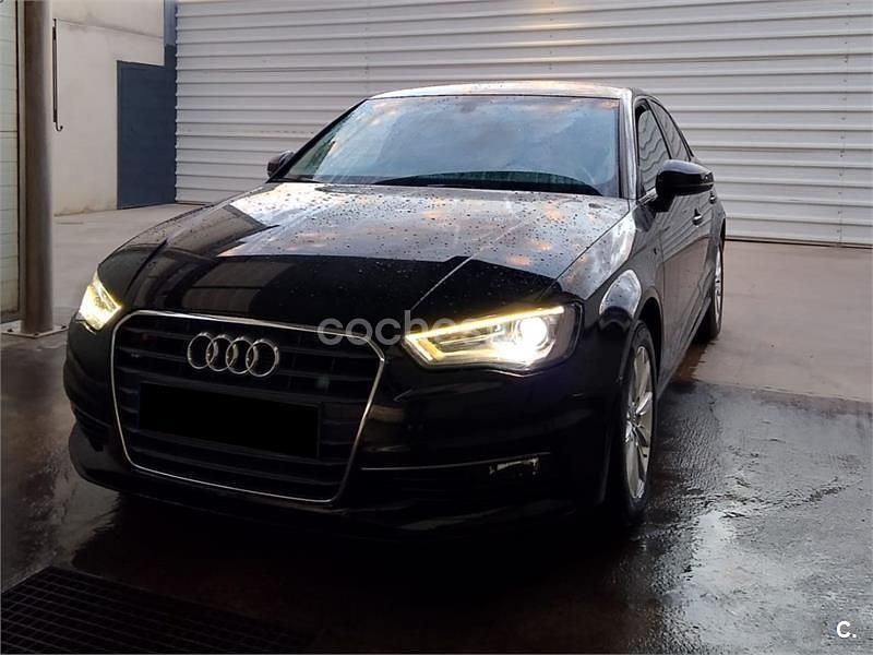 Negro Usado 2016 Audi A3 Advanced Berlina | 13.400 € (Buen precio) - Imagen 1/4