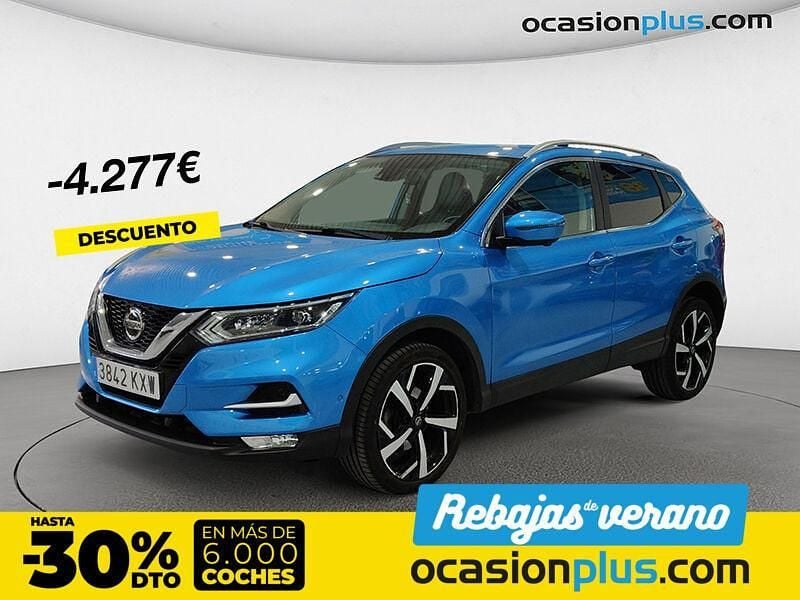 Azul Usado 2019 Nissan Qashqai Tekna SUV | 17.790 € (Precio justo) - Imagen 1/4