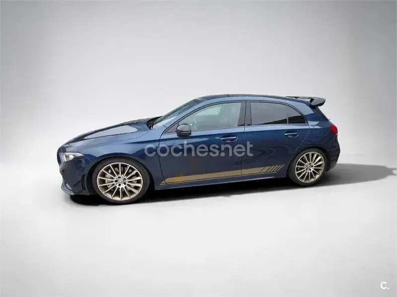 Usado Mercedes A35 AMG 306 CV (225 kW) 2019 Azul Berlina