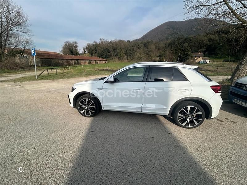 Usado VW T-Roc R-line 150 CV (110 kW) 2022 Blanco SUV