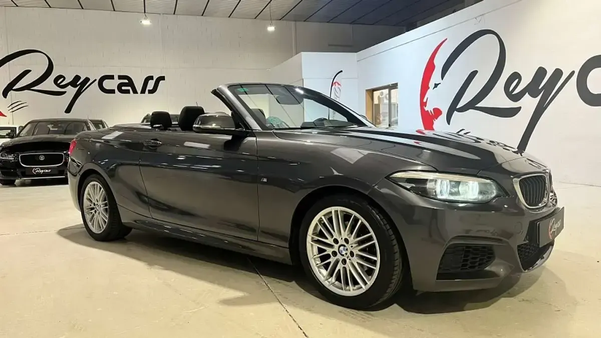 Usado BMW 218 136 CV (100 kW) 2019 Gris Descapotable