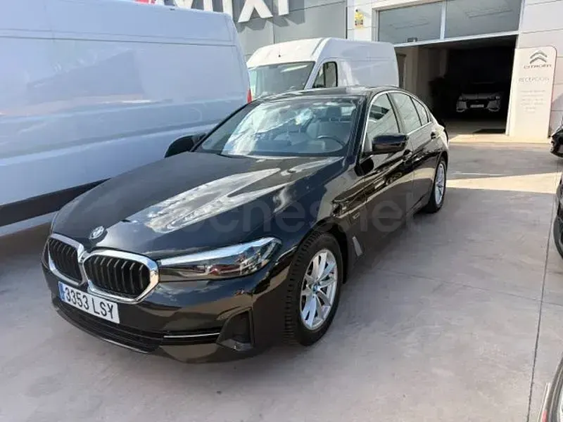 Usado BMW 530e 292 CV (214 kW) 2021 Negro Berlina