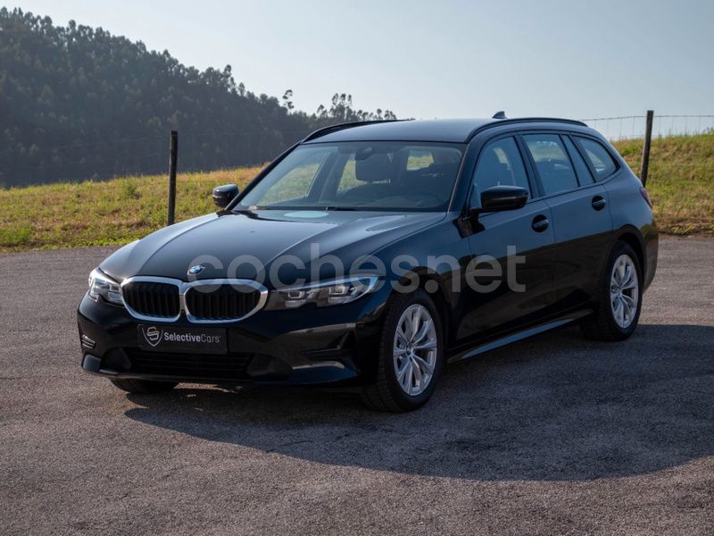 Negro Usado 2021 BMW 318 Familiar | 22.990 € (Buen precio) - Imagen 1/4