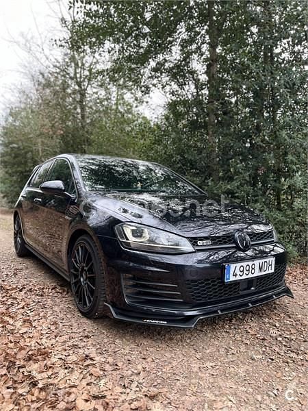 Usado VW Golf VII GTD 184 CV (135 kW) 2016 Negro Berlina