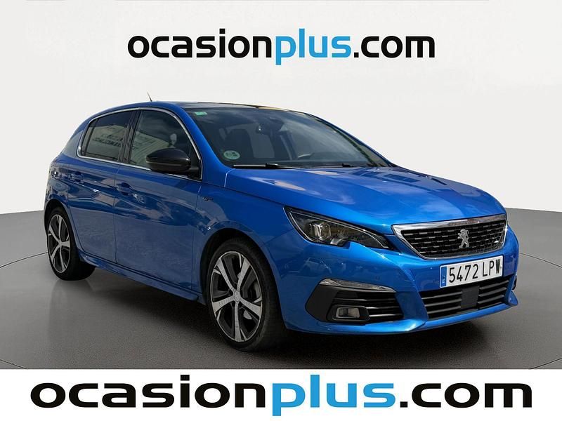 Usado Peugeot 308 GT 131 CV (96 kW) 2021 Azul Utilitario