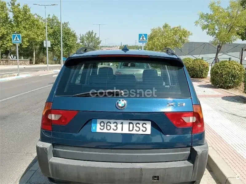 Usado BMW X3 150 CV (110 kW) 2005 Azul SUV