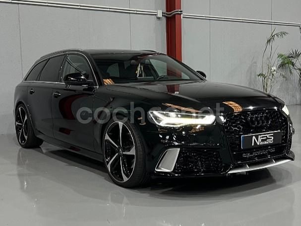 Usado Audi A6 S-Line 320 CV (235 kW) 2016 Negro Familiar
