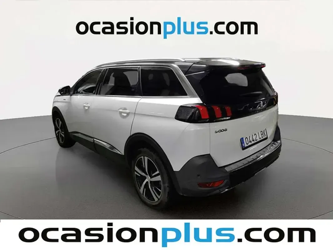 Usado Peugeot 5008 GT-line 131 CV (96 kW) 2019 Blanco SUV