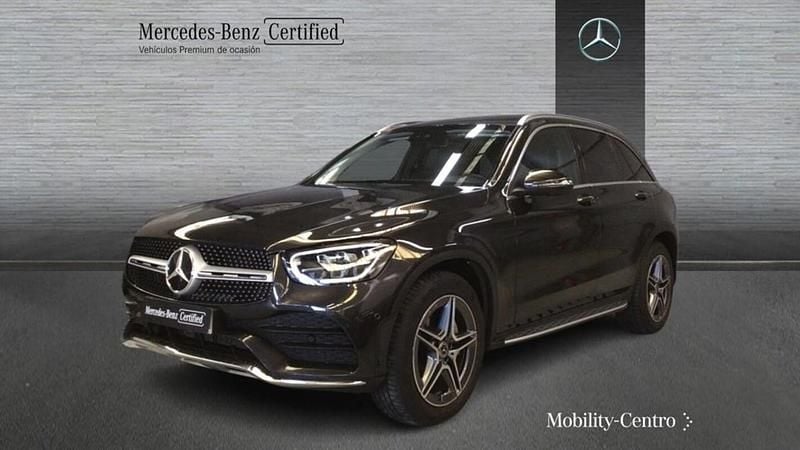 Graphite grey metallic paint Usado 2022 Mercedes GLC200 AMG line SUV | 40.900 € (Super precio) - Imagen 1/4