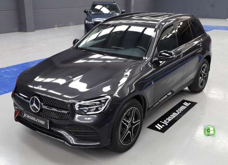 Gris Usado 2021 Mercedes GLC220 SUV | 35.890 € (Super precio) - Imagen 1/4