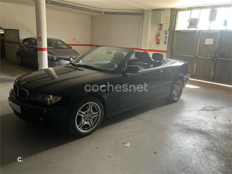 Usado BMW 318 Cabriolet 143 CV (105 kW) 2003 Negro Descapotable