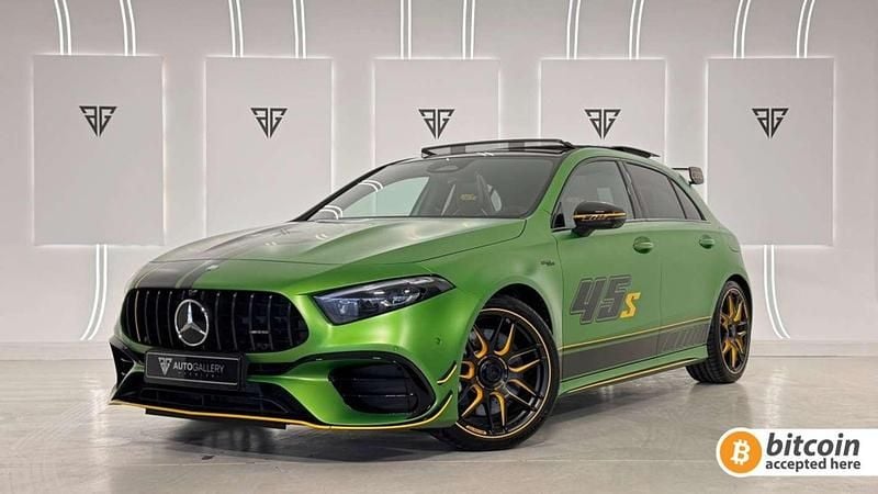 Usado Mercedes A45 AMG Premium 421 CV (309 kW) 2024 Verde Utilitario